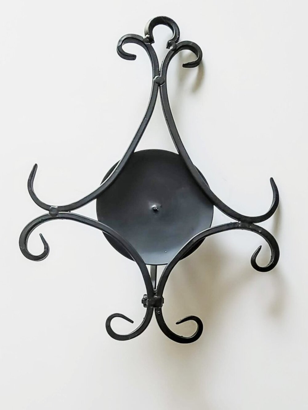 Vintage Home Interiors & Gifts #8811 Wrought Iron Wall Sconce - Picture 8 of 9